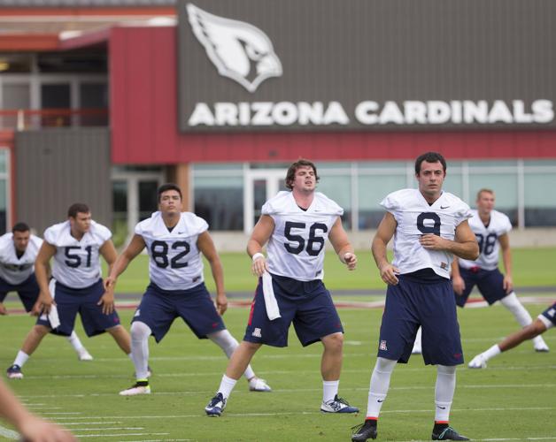 Arizona Wildcats practice in Tempe