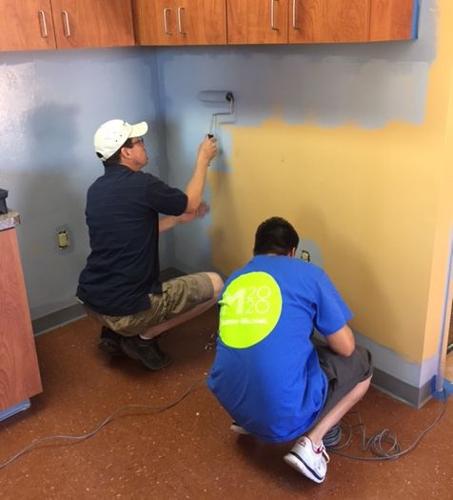 Ronald McDonald House paint