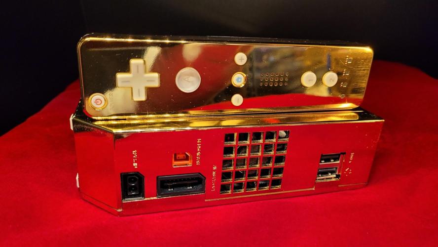 The royal Wii? Gold-plated Nintendo console made for Queen Elizabeth is up for sale
