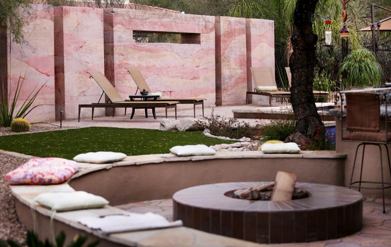 Award-winning backyard