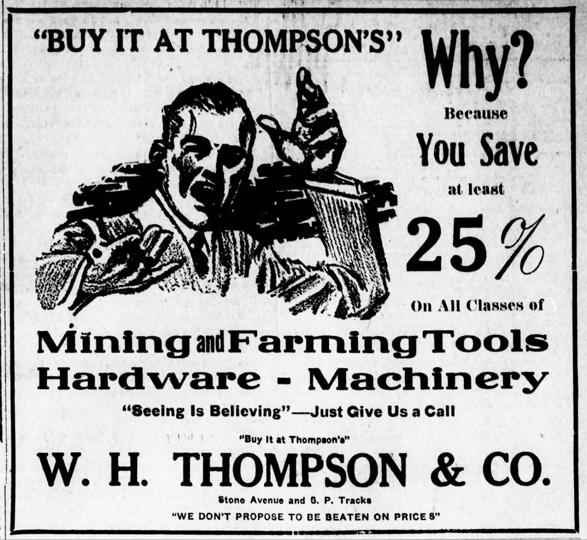 Advertisement July 30, 1916