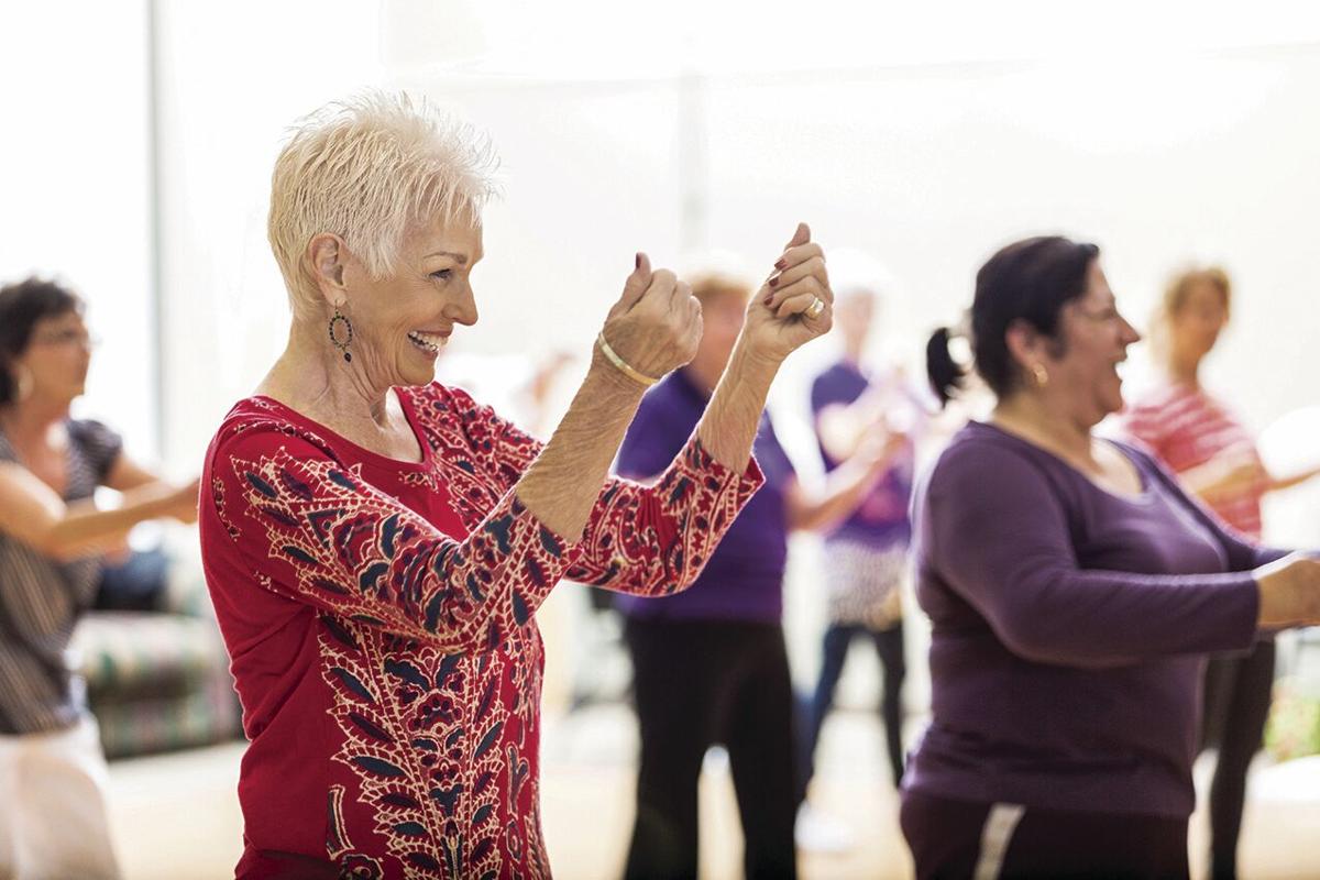 Fitness classes for the over-50 crowd