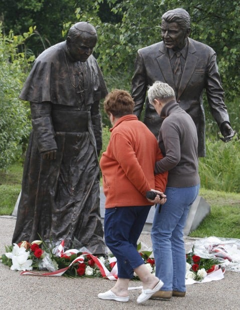 John Paul II, Reagan honored in the birthplace of Solidarity    