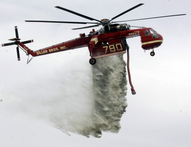 Grass fire burning near Empire Ranch