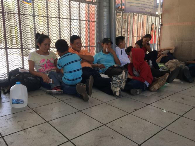 Asylum seekers in Nogales