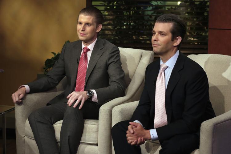 2016: Eric and Donald Trump Jr.