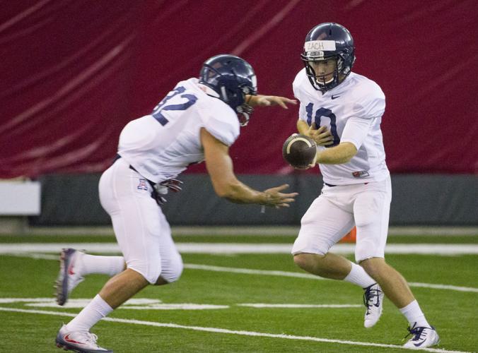 Arizona Wildcats practice in Tempe