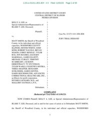 Blake Lee V. Woodford County Complaint