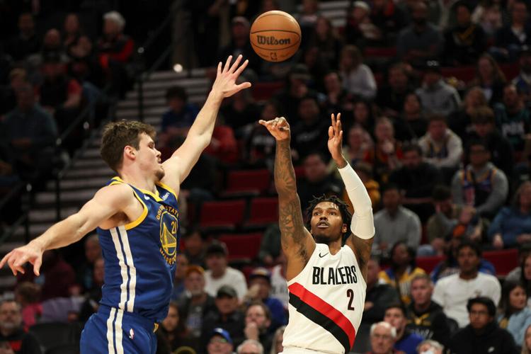 Warriors Trail Blazers Basketball