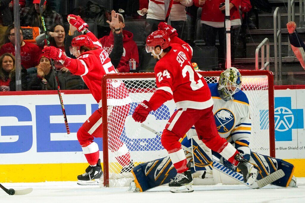 Sabres Red Wings Hockey