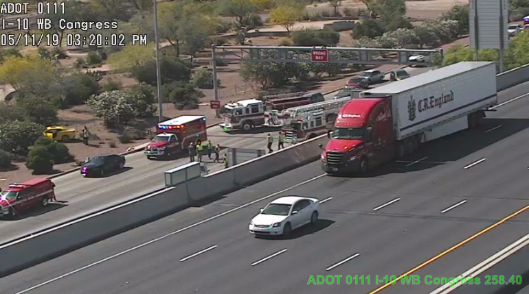 ADOT photo of crash scene