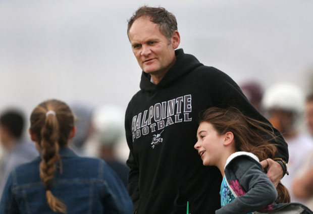 Salpointe football coach Dennis Bene