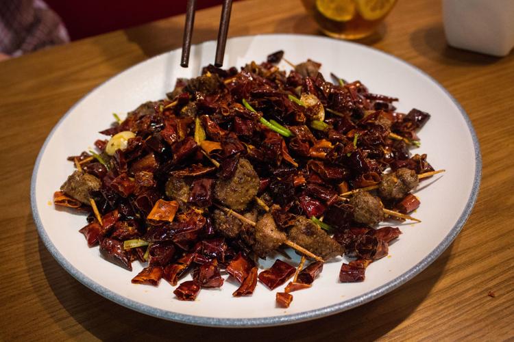 Years Asian Bistro toothpick lamb