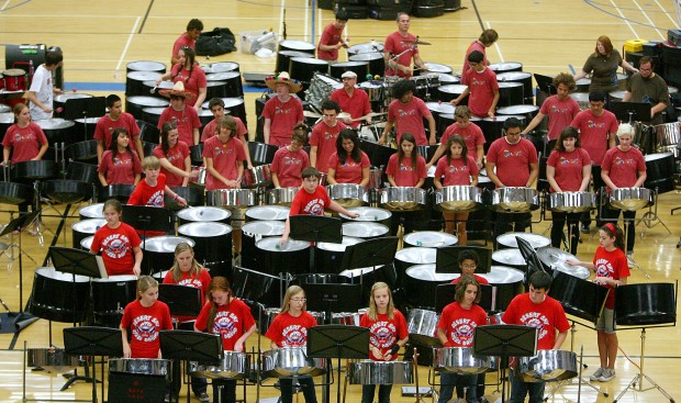 Steel drummers unite at festival   