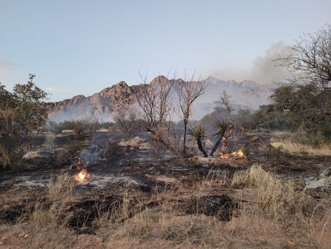 Wildfire, Dragoon Mountains