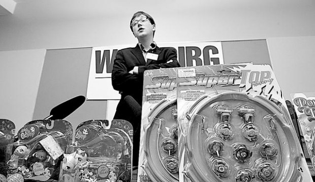 Ample perils lurk in toys geared to tots  