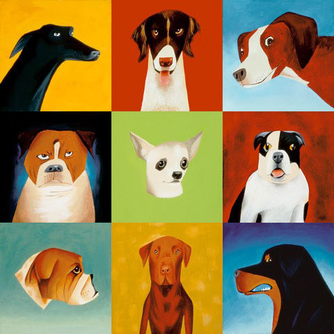 "The Brady Dogs" by Mark Ulriksen