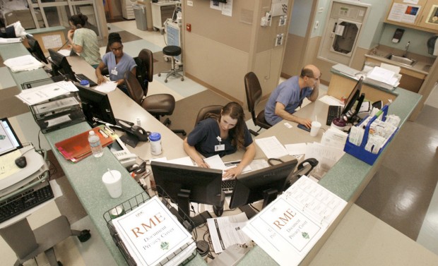 Growth sluggish in health care   