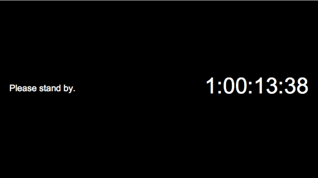Countdown clock to Jim Holway's YouTube chats