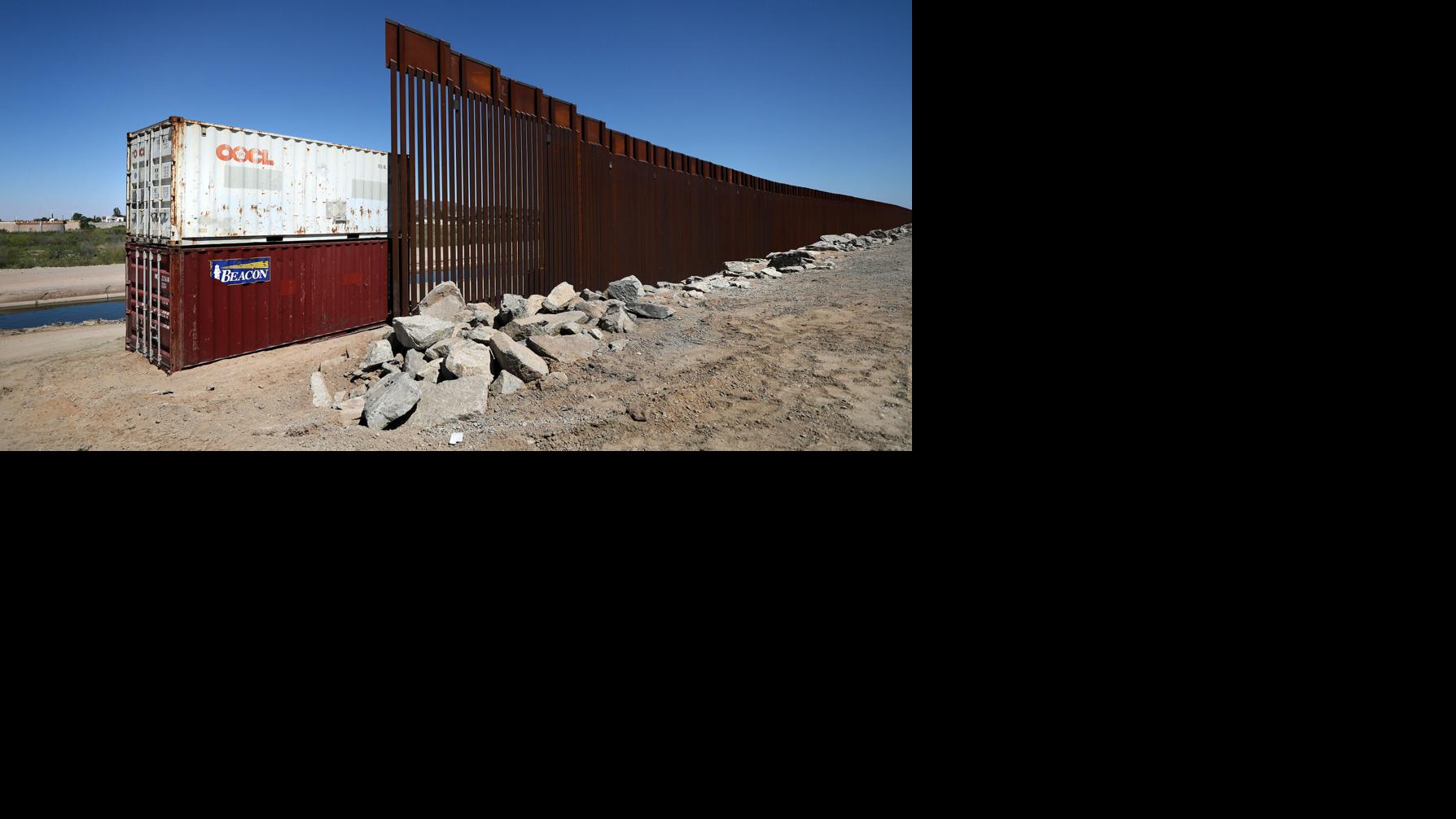 Feds: Arizona border containers 'unlawful'