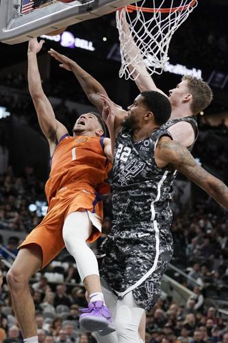 APTOPIX Suns Spurs Basketball