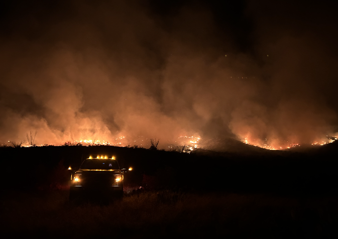 Soto Fire Burns Over 1,000 Acres, 30 Percent Contained