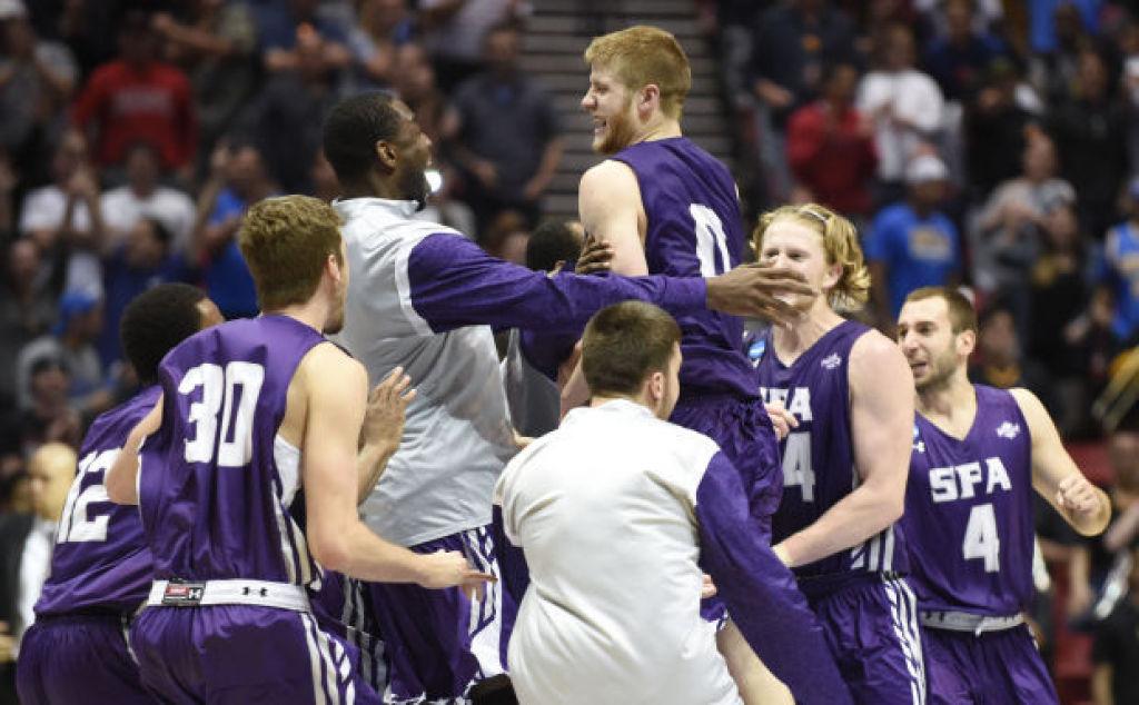 Basketball Short Stuff Stephen F Austin S Upset Win Brings