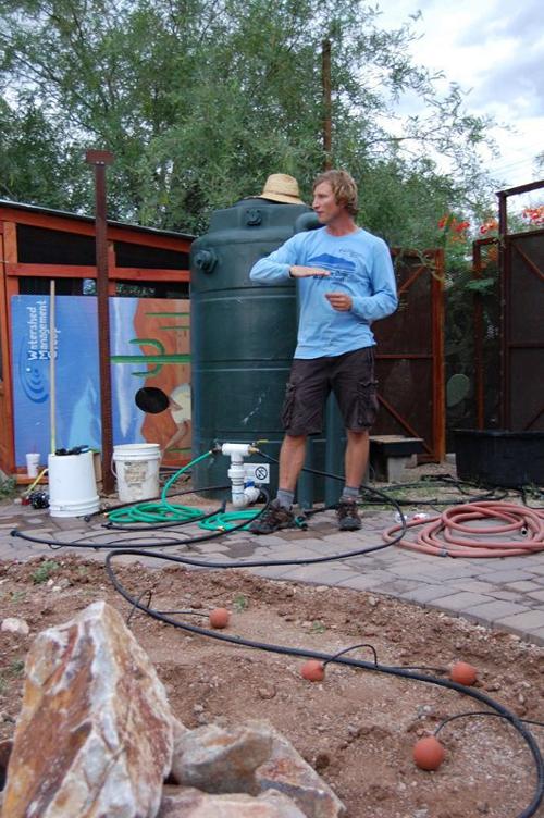 Field Studies Class: Water Harvesting Irrigation Systems