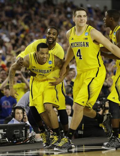 Trey Burke, Corey Person, Mitch McGary