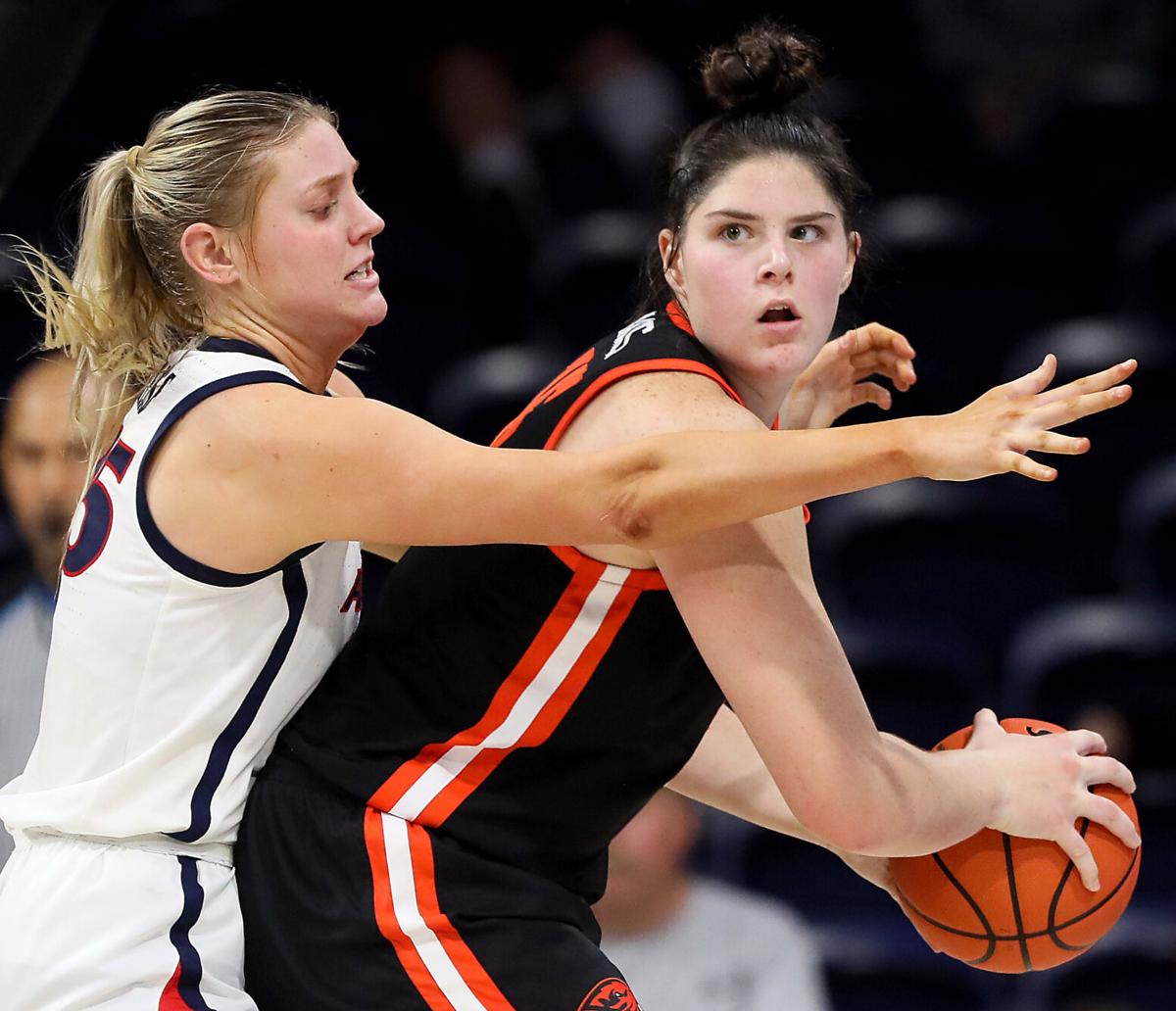 No. 15 Arizona hosts Oregon State in women's basketball