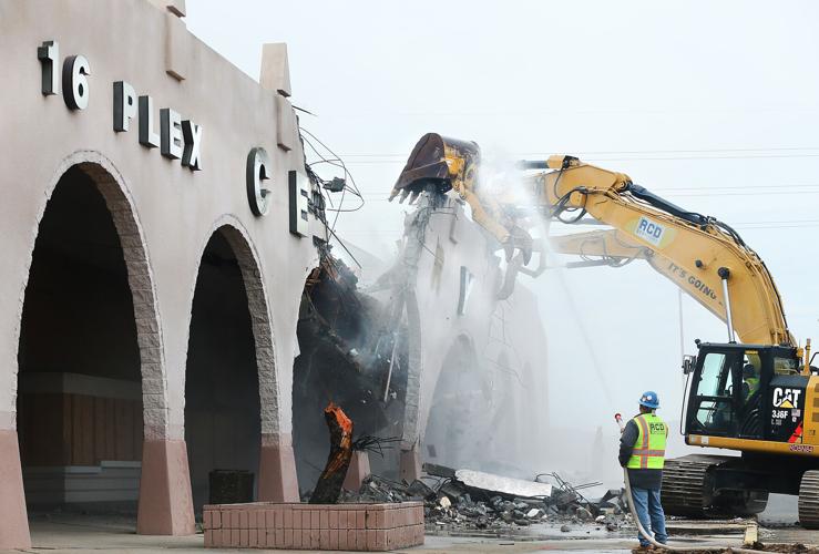 Former Century Park Theater Demolished (le)