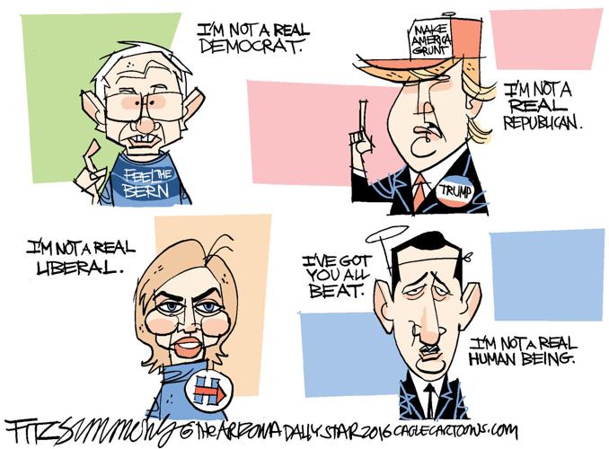 Daily Fitz Cartoon: Get real