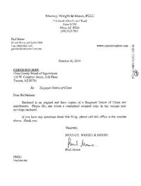 South Tucson file claim for tax refund