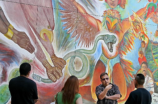 Tucson artist's Latino-themed work gains first show inside familiar space   