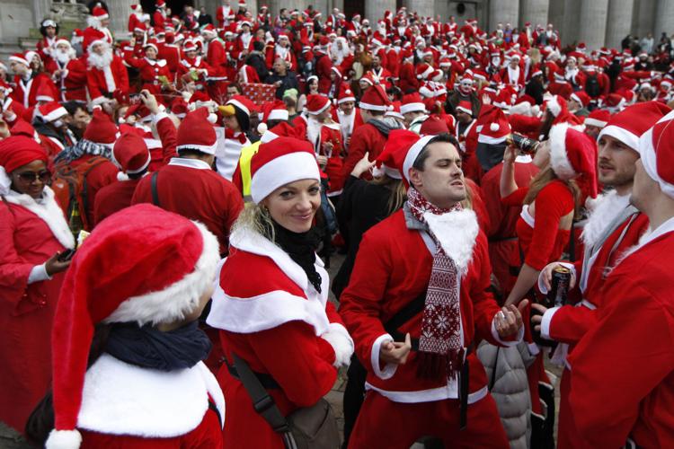 Saturday, December 17 — Dress like Santa, drink beer, get good deals