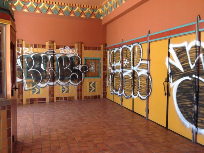 Fox Theater Vandalism