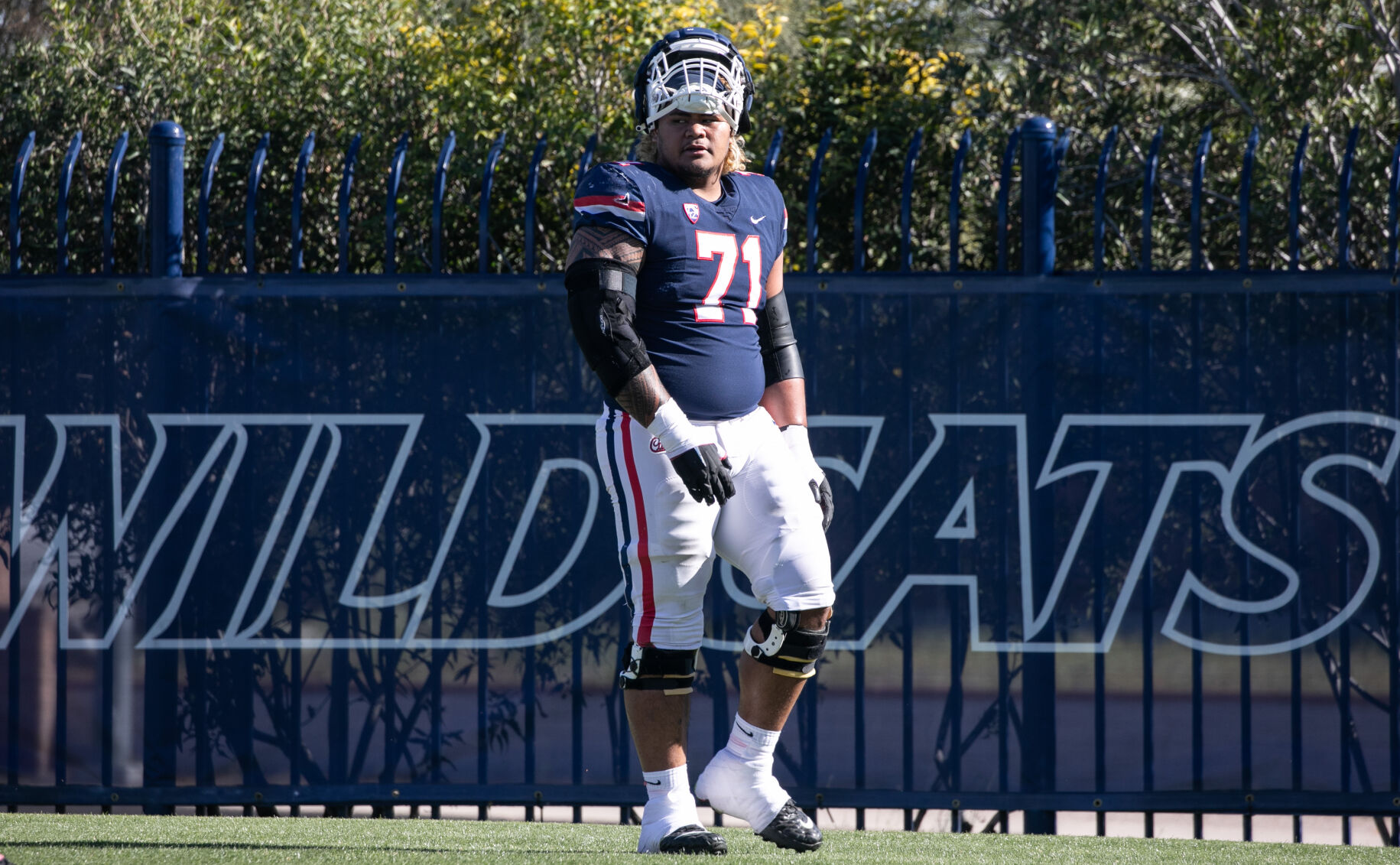Right tackle 'a total different world' for Jonah Savaiinaea