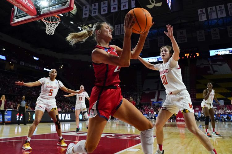 NCAA Arizona Maryland Basketball
