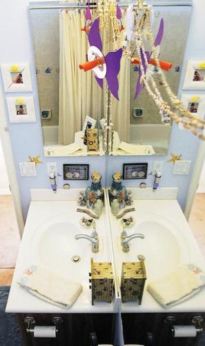 Design bath to appeal to kids  
