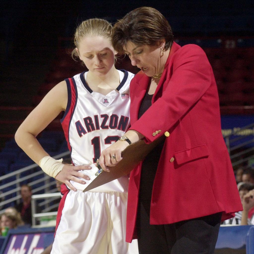 Photos Arizona Wildcats Women S Basketball Coach Joan Bonvicini