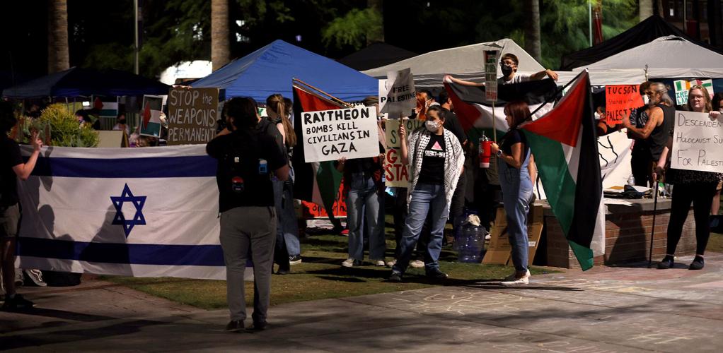 Pro-Palestinian 'encampment' at UA