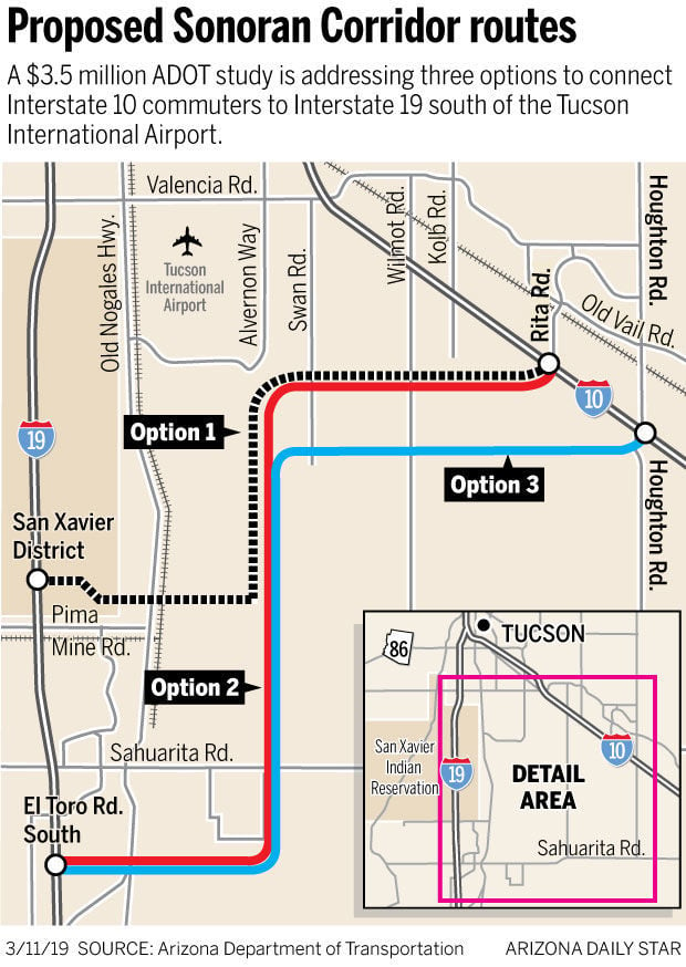 Road Runner Adot Looking For Reaction To New I 10 I 19 Connection In Tucson Local News Tucson Com