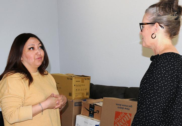 Hobbs with first-time homebuyer