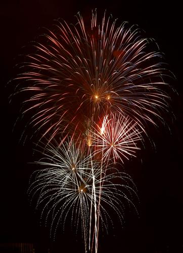 "A" Mountain Fireworks