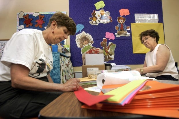 Teachers work before school starts   