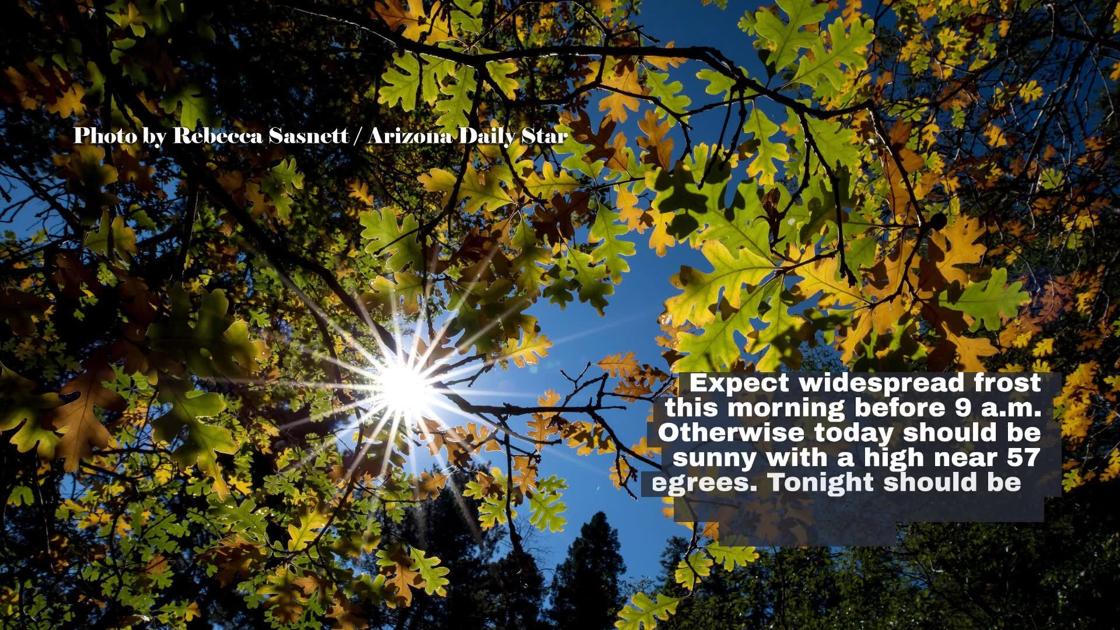Tucson weather forecast for December 15