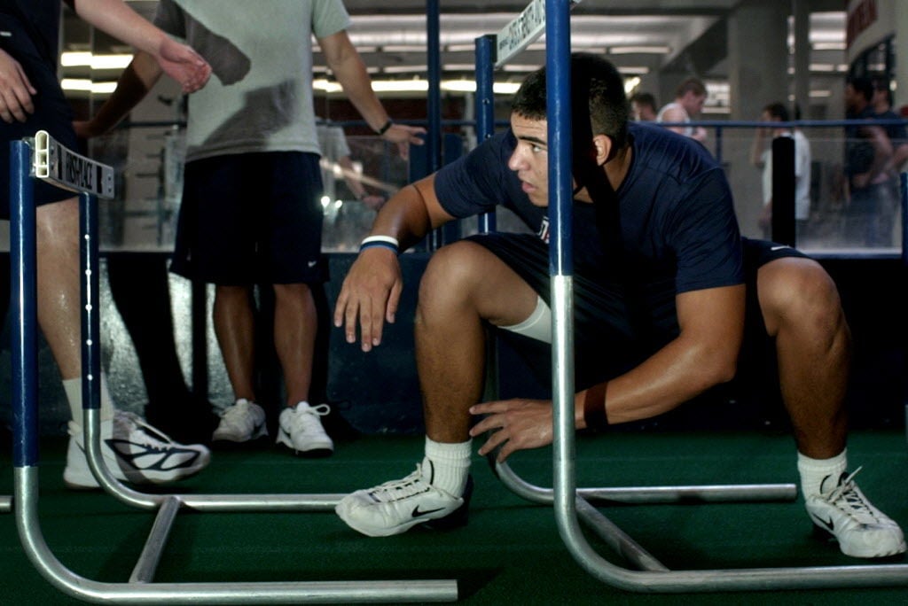UA weight room 2005