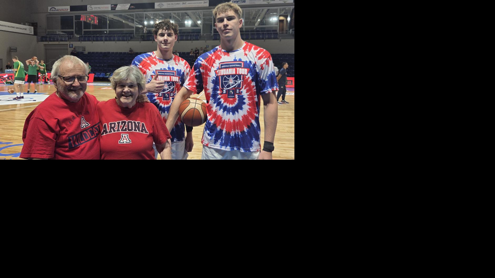Wildcats' exhibition trip inspired Lithuanian refugee to go home after eight decades