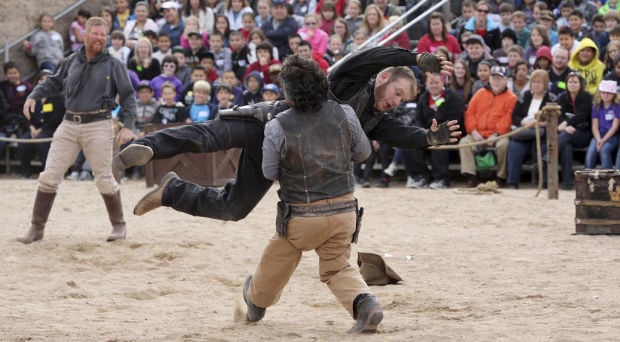 Gunmen of yore draw down again    