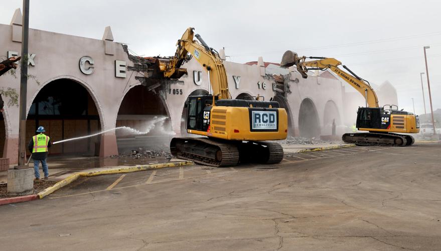 Former Century Park Theater Demolished (le)